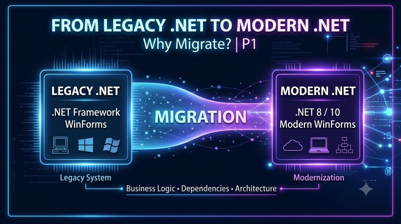From Legacy .NET to Modern .NET — Why Migrate? | P1